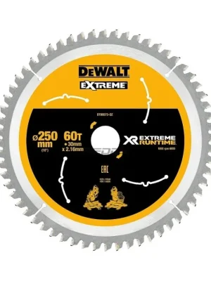 Pilový kotouč 250x2,16x30mm, 60 zubů DT99573 DeWALT