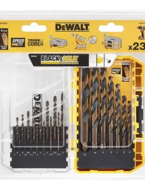 Sada vrtáků do kovu Black&Gold 23dílná DeWALT DT70729