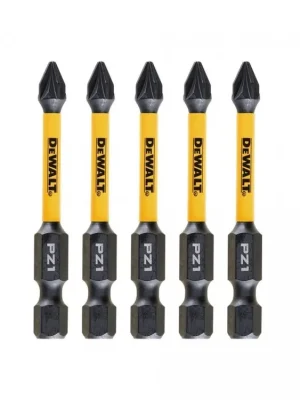Bit 1/4" Pozidrive Pz1 x 57mm IMPACT Torsion bal.5ks DT7390T DeWALT