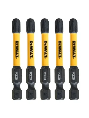 Bit 1/4" Pozidrive Pz3 x 57mm IMPACT Torsion bal.5ks DT7392T DeWALT