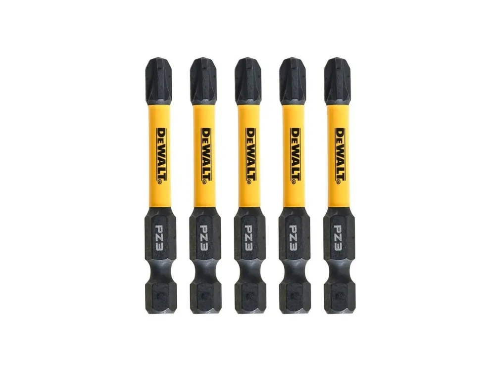 Bit 1/4" Pozidrive Pz3 x 57mm IMPACT Torsion bal.5ks DT7392T DeWALT