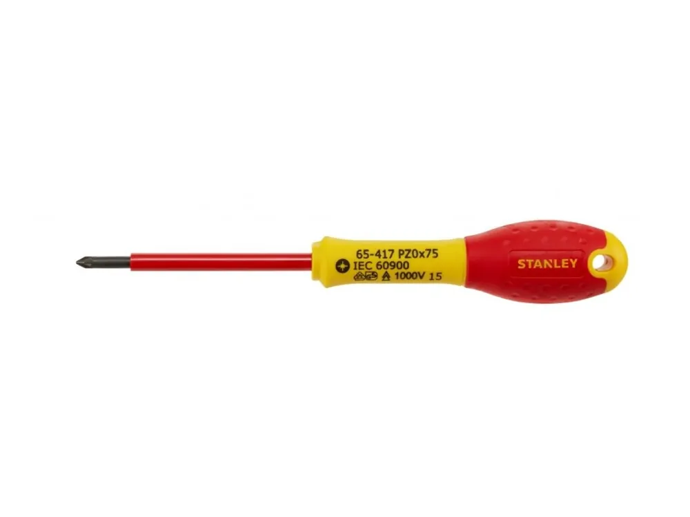 Šroubovák křížový Pozidriv Pz0 x 75mm 1000V STANLEY 1-65-417