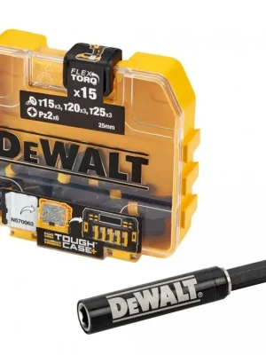 Sada 1/4" bitů 16dílná, magnetický držák DeWALT DT70522T