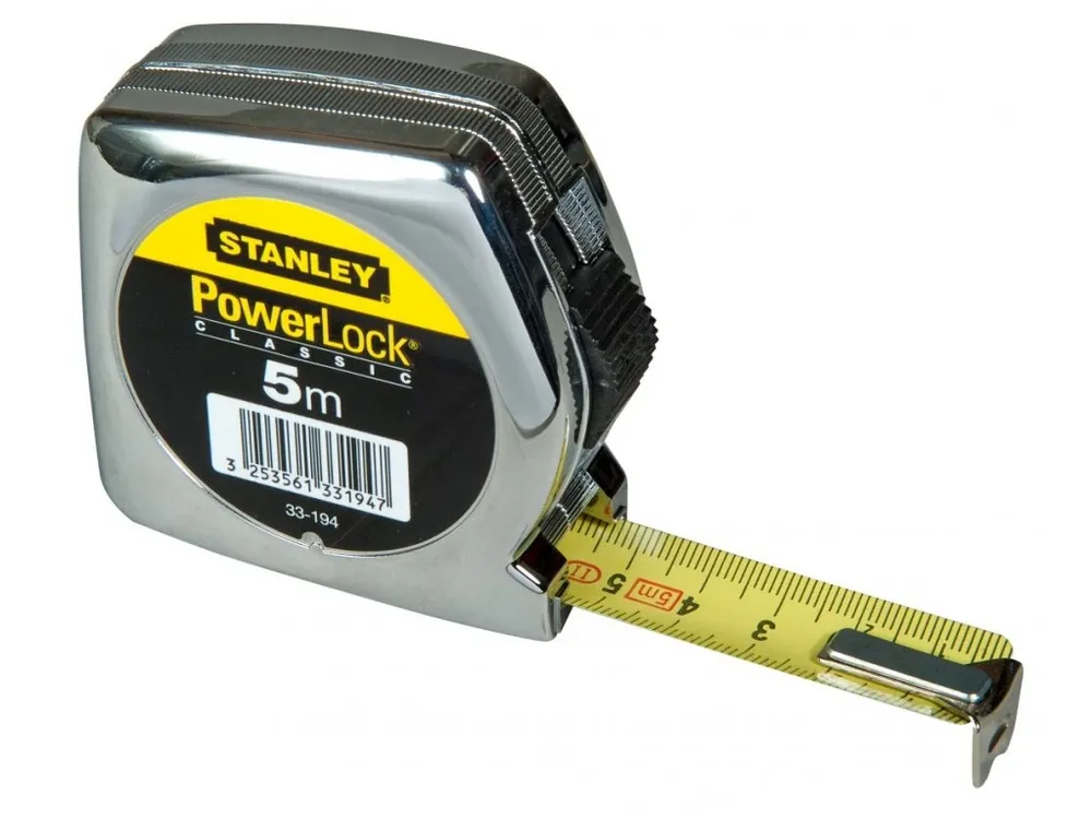 Svinovací metr 5m PowerLock STANLEY 1-33-194