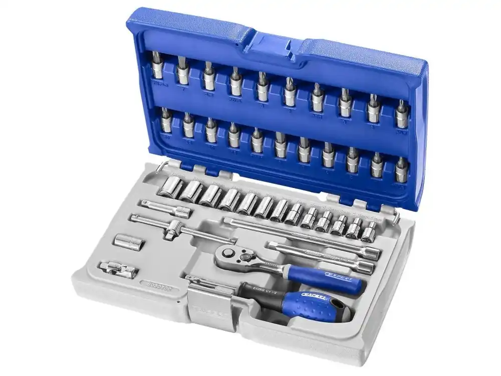 Gola sada 1/4" 42 dílů Tona Expert E030702