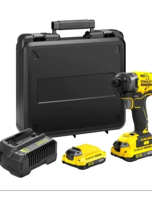 Aku rázový utahovák třírychlostní 1/4" 18V 2,0 Ah Li-Ion SFMCF820D2K Stanley FatMax V20