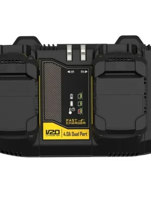 Nabíječka pro zásuvné baterie 2x 4A 18V SFMCB24 Stanley FatMax V20