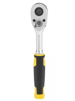 Ráčna 1/4" s bimateriální rukojetí 72 zubů STANLEY STMT82663-0