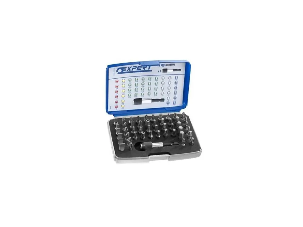 Sada bitů 1/4" 48 dílů Tona Expert E131701