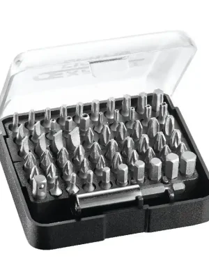 Sada bitů 1/4" 62 dílů Tona Expert E131710