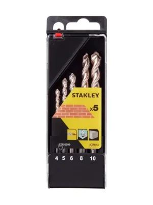 Sada přesných vrtáků do zdiva 5dílná STANLEY STA56099