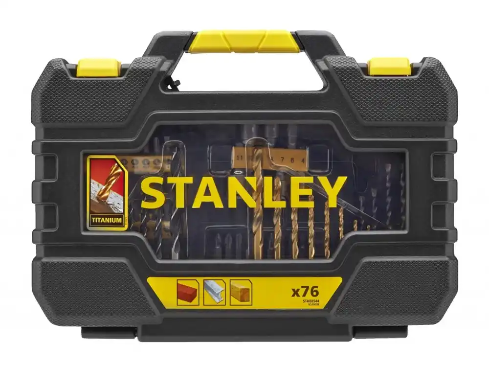 Sada vrtáků a bitů 76dílná STANLEY STA88544