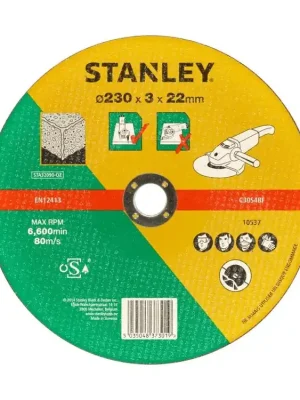 Řezný kotouč na beton a kámen 230 x 3,2 x 22 mm STANLEY STA32090