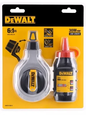 Lajnovací šňůra 30m 6:1 s červenou křídou DeWALT DWHT47408-0