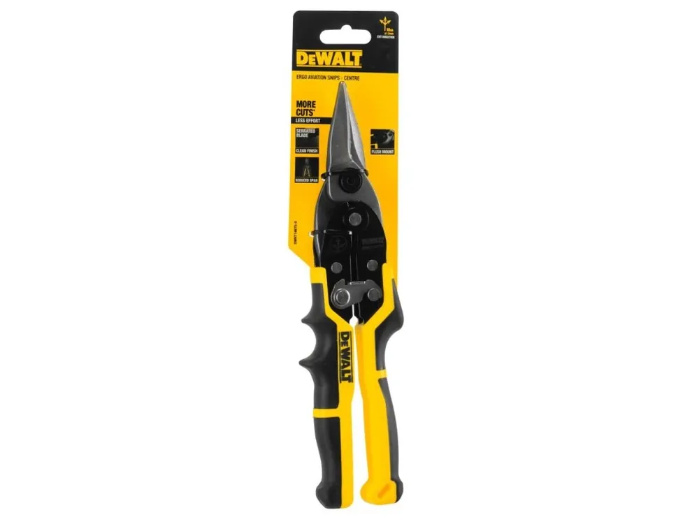 Nůžky na plech ERGO AVIATION rovné DeWALT DWHT14675-0