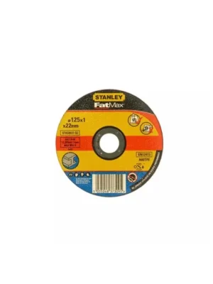 Řezný kotouč na ocel plochý 125 x 1,0 x 22,2 mm STANLEY STA32637