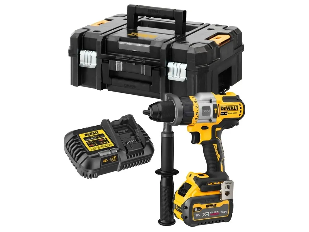 Aku bezuhlíková příklepová vrtačka 18V XRP 6,0Ah Li-Ion DCD999T1 DeWALT