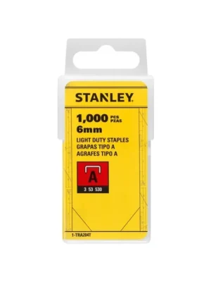 Spony 6mm typ A bal. 1000ks STANLEY 1-TRA204T