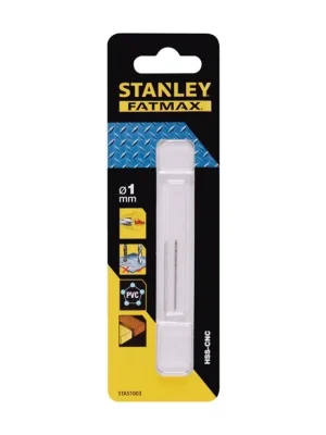 Přesný vrták do kovu se zúženou spičkou Ø 1,0mm Stanley FatMax STA51003