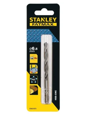 Přesný vrták do kovu se zúženou spičkou Ø 6,5mm Stanley FatMax STA51073