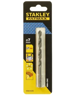 Přesný vrták do kovu se zúženou spičkou Ø 7,0mm Stanley FatMax STA51078