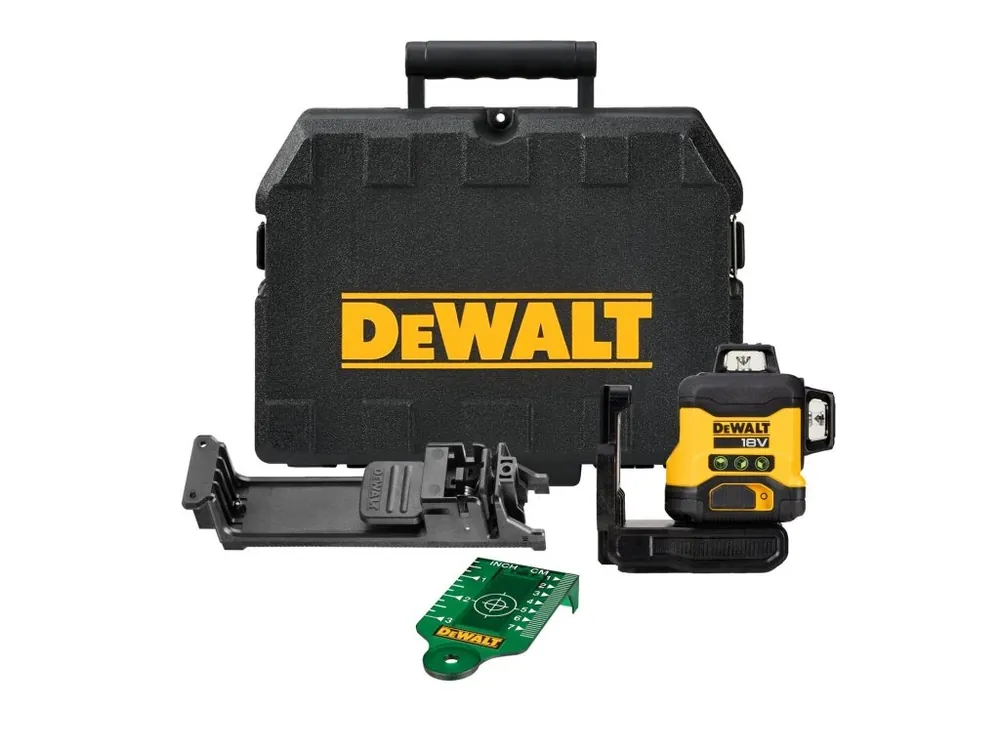 Aku Linkový laser 3 x 360° 18V zelený DeWALT DCLE34031N