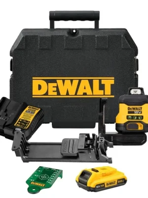 Aku Linkový laser 3 x 360° 18V 2,0Ah Li-Ion zelený DeWALT DCLE34031D1
