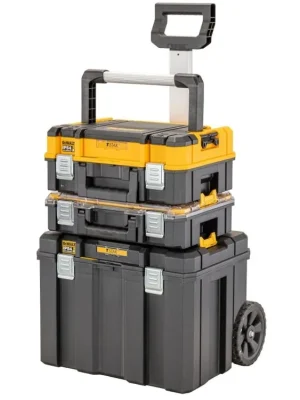 Set TSTAK kufrů I+VIII + organizér DeWALT DWST83411-1
