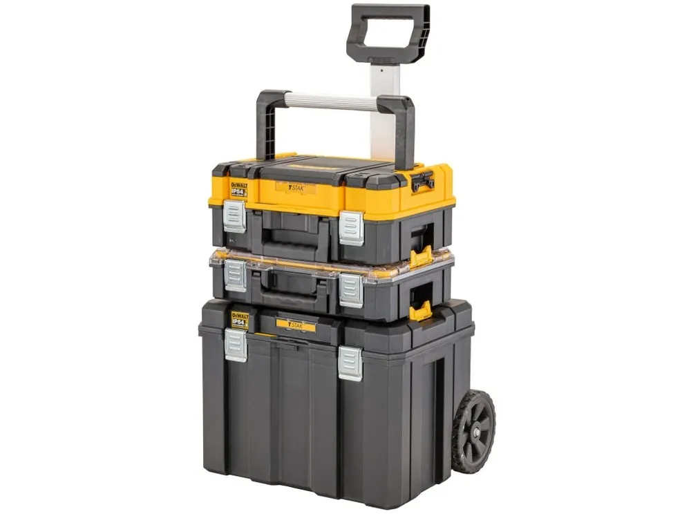 Set TSTAK kufrů I+VIII + organizér DeWALT DWST83411-1