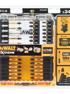 Sada bitů FLEXTORQ 34dílná DT70746T DeWALT