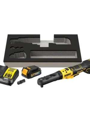 Aku bezuhlíková ráčna 18V 1/2" a 3/8" DCF510E2G DeWALT