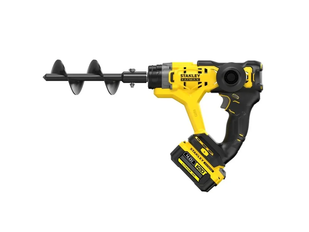 Aku půdní vrták 18V 4,0Ah Li-Ion SFMCGA75M1 Stanley FatMax V20