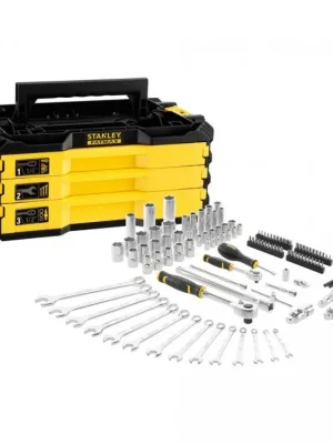 126dílná gola sada 1/4" + 1/2" Stanley FatMax FMMT98107-1
