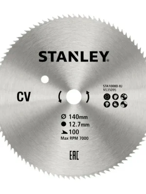 Pilový kotouč 140x12,7mm, 100 zubů STA10080 STANLEY
