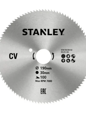 Pilový kotouč 190x30mm, 100 zubů STA10230 STANLEY