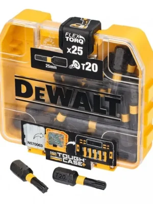 Bit 1/4" TORX T20 x 25 mm IMPACT Torsion 25ks DT70557T DeWALT