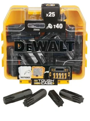 Bit 1/4" TORX T40 x 25 mm IMPACT Torsion 25ks DT70559T DeWALT
