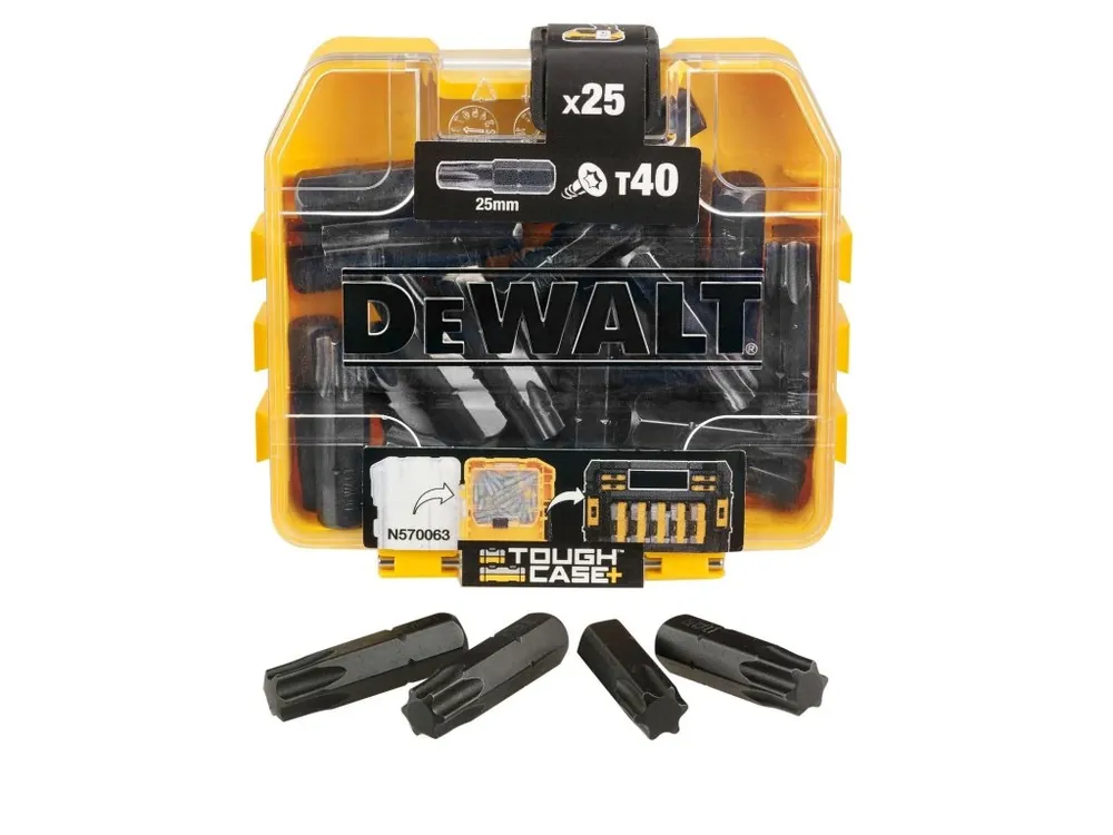 Bit 1/4" TORX T40 x 25 mm IMPACT Torsion 25ks DT70559T DeWALT