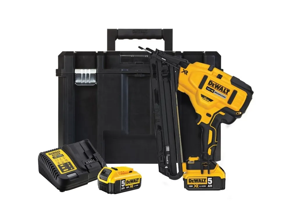 Aku hřebíkovačka bezuhlíková dokončovací 18V 5,0Ah Li-Ion DCN650P2 DeWALT