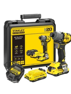 Aku rázový utahovák 18V 2,0 Li-Ion SFMCF830D2K Stanley FatMax V20
