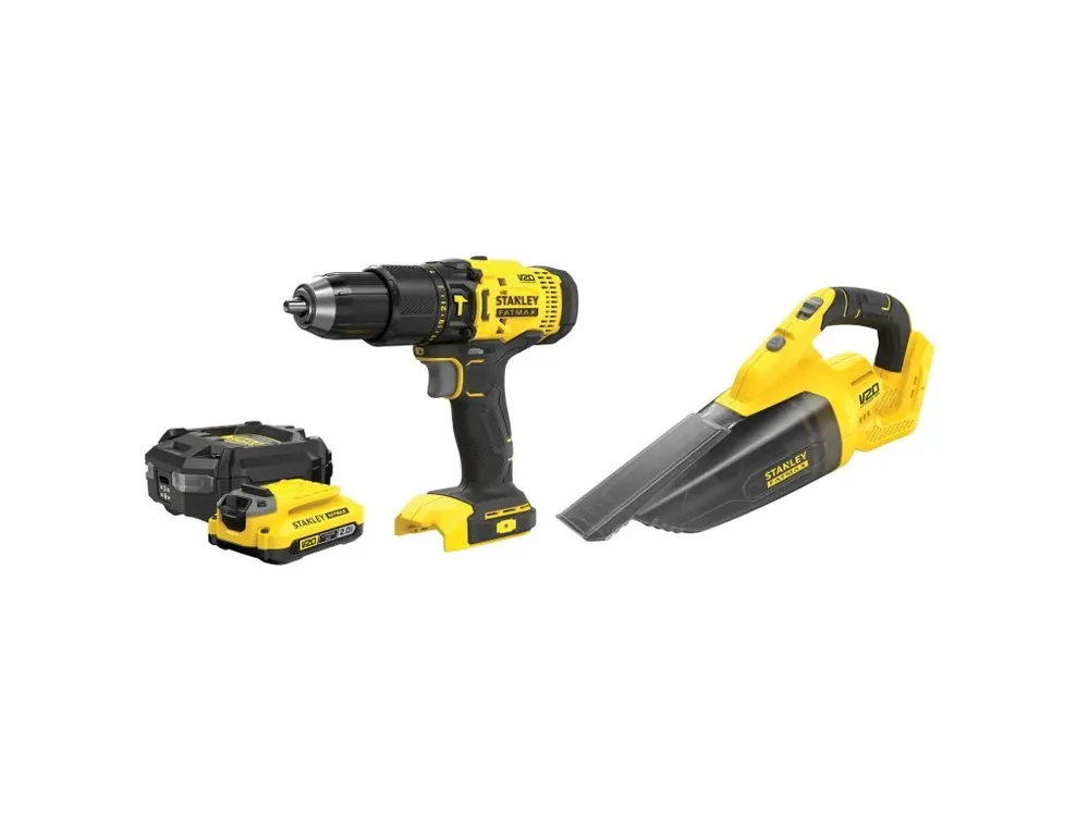 Aku kombinovaná sada 18V 1x 2,0Ah SFMCK219D1 Stanley FatMax V20