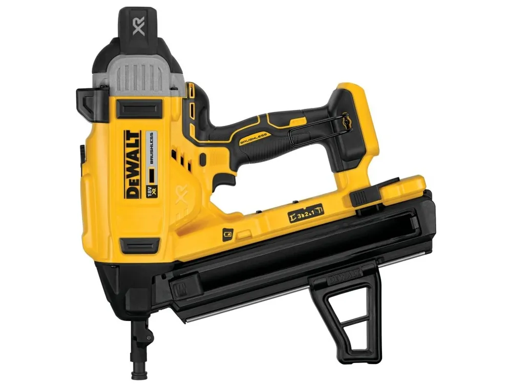 Aku bezuhlíková hřebíkovačka do betonu DCN890N DeWALT (bez aku a nabíječky)