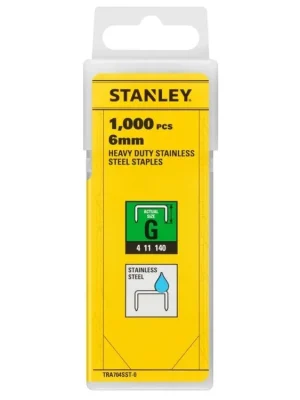 Spony 6mm typ G nerez bal.1000ks STANLEY TRA704SST-0