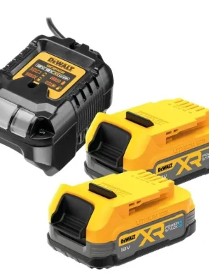 Nabíječka pro zásuvné baterie XR 2A 10,8 - 18V + 2 ks baterie 1,7 Ah POWERSTACK DCB1102E2 DeWALT