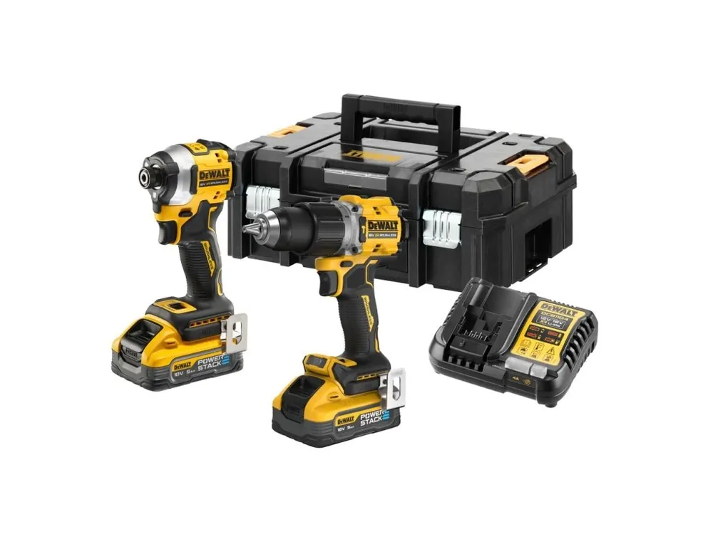 Aku kombinovaná sada 18V 2x 5,0Ah POWERSTACK DCK2050H2T DeWALT