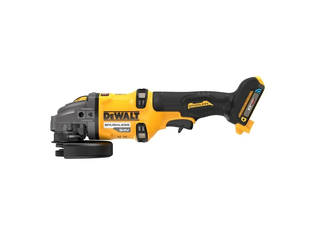 Aku bruska úhlová s bezp.rukojetí 125mm 54V XR FLEXVOLT DCG418SHDN DeWALT (bez aku a nabíječky)