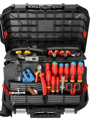 Servisní kufr pro techniky 56dílná sada FACOM BV.R30ELEC56PB