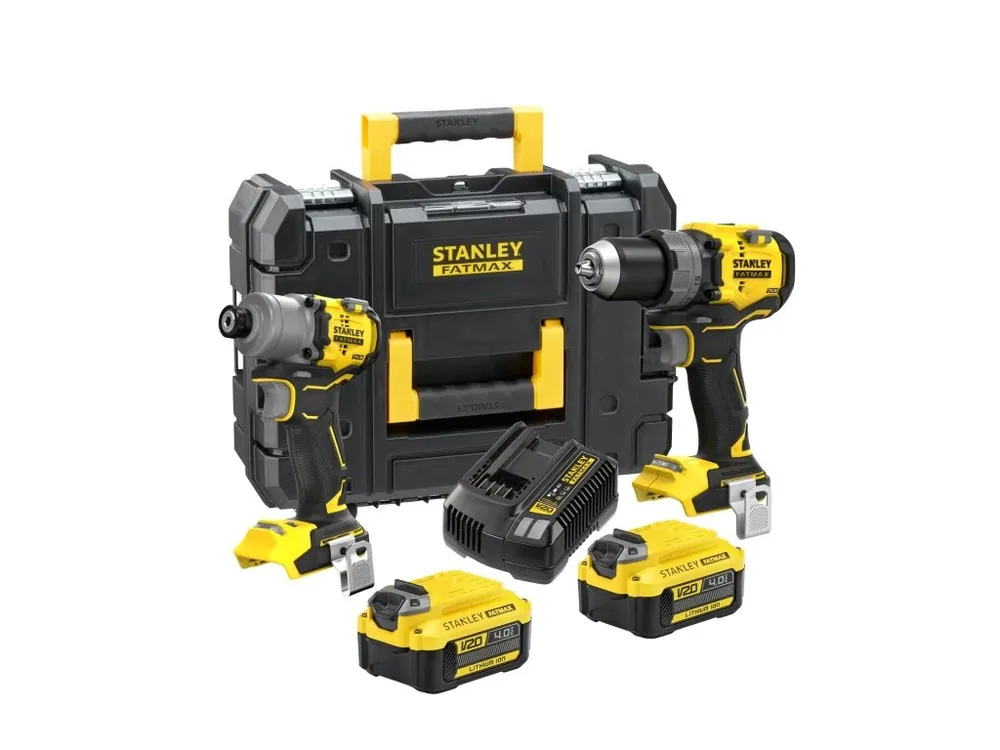 Aku kombinovaná sada 18V 2x 4,0Ah SFMCK211M2T Stanley FatMax V20