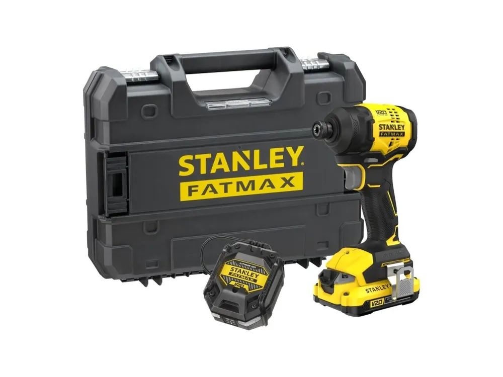 Aku rázový utahovák 1/4" 18V 2,0Ah Li-Ion SFMCF811D1T Stanley FatMax V20
