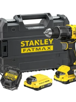 Aku bezuhlíková příklepová vrtačka 18V 2,0Ah Li-Ion SFMCD716D2T Stanley FatMax V20